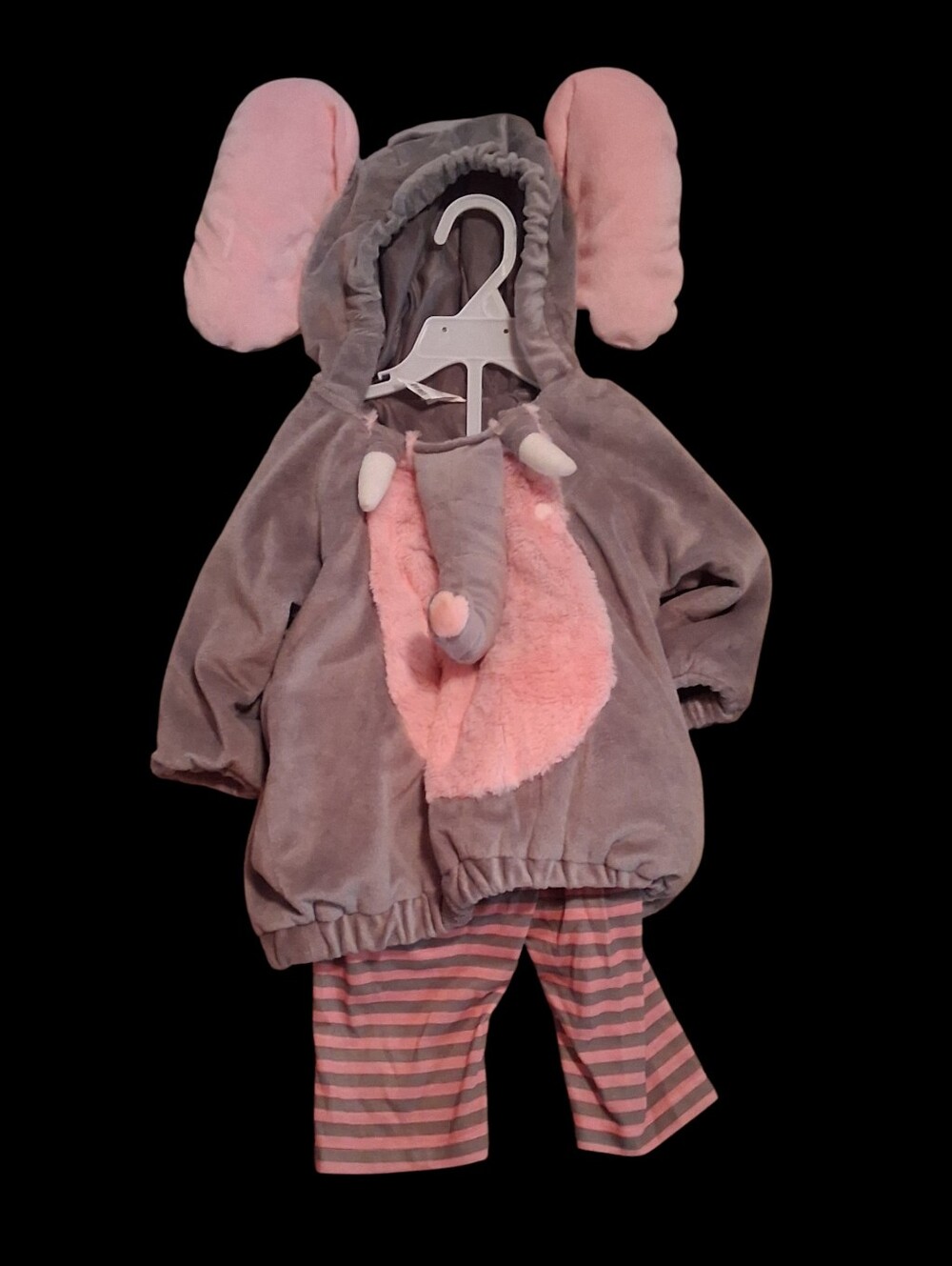 Children's Gray & Pink Elephant Costume - Kids Costume